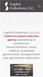 Mobile Screenshot of capitalcollectionsfresno.com